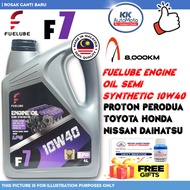 Fuelube F7 Malaysia Engine Oil engine oil 10w40 Semi Synthetic Proton Perodua Toyota Honda
