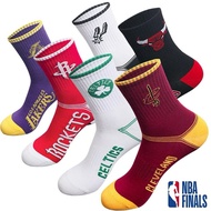 6Pairs NBA crew socks League Legends Socks NBA Team Pride Socks