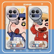 Protective Case gt8pro Male Female Phone Case Real Me GT8 All-Inclusive gt8 Bracket Real Me Soft Sui