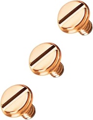 Flat Screws 4.1mm Replacement for Cartier Love Bracelet Screws 3 PCS, Alloy Steel