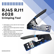 CRIMPING TOOL RJ45 RJ11 6028