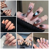 R781-R800 Full Cover Fake Nails Nail Art Tips False Nails 24 Pcs/box