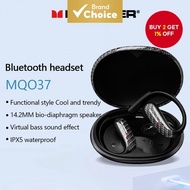 Monster MQO37 Earbuds Wireless Bluetooth System Noise Cancellation Earphones Long Battery Life Headp