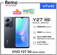 Vivo Y27 5G (8GB+8GB Extended RAM) +NTUC Voucher + Free Gift *2 Years Warranty By Vivo*