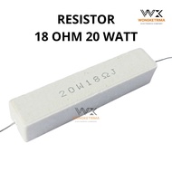 RESISTOR 18OHM 20WATT 18 OHM 20 WATT RESISTOR KAPUR