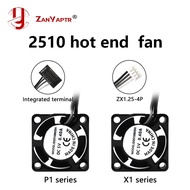 2510 Mini Fan 5V With Cable Hot End Cooling Cooler For Bambu Lab P1P P1S X1 X1C 3D Printer hotend He
