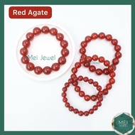 Red Agate หินอาเกต หินนำโชค สีธรรมชาติ สีสดสวยคะ