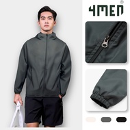 Jacket Water Slide Umbrella 3D Embroidered Logo 4M Regular Form AK075 is smooth, youthful, sewn in 2