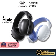 Aula S6 Wireless Headphone 3 Mode 2.4G/Bluetooth 5.3 /Wired Lightweight Game E-Sports Gaming Headset