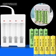 KNITWEARX AA / AAA Battery Charger Professional Independent Adapter USB Battery Charger