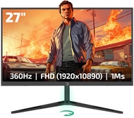 GAMEPOWER Rapid 27-inch 1ms 360Hz 1080p Gaming Monitor - Flat IPS, HDR10 Height/Tilt/Swivel/Pivot Ad