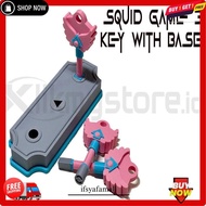 SQUID Game 3 Keys And Knives Cosplay Toys Key Sword Accessories Traditional Korea Korean 3D Hallowee