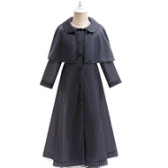 4-12 Years Movie Cosplay Halloween Girls Princess Dress Long Sleeves Fashion Girls Dress Party Costu