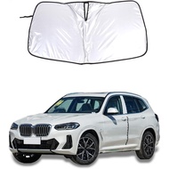 Car Windshield Sunshade,Front Window Sun Visor Compatible with BMW 1 Series F52 2017-2020,BMW X3 G01