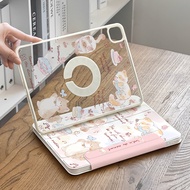 ZOYU | เคสแยกชิ้นแม่เหล็กสำหรับ iPad 11 Pro 11 นิ้ว ใสป้องกันตก Y-Shape