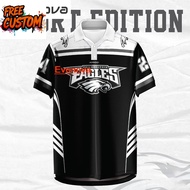 【Free Custom Name & Number】AMIGO Sublimation Microfiber Jersey T-shirt Design Eagles Jersey Shirt Ma