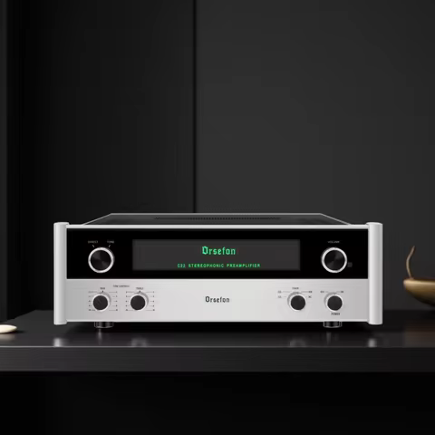 ORSEFON C22 MM MC Phono Vacuum Tube Preamp 2.0 Channel Pre-amplifier Newest 1:1 Copy McIntosh