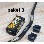 STANG PROTAPER EVO LOW ASLI stang fatbar Evo low PROTAPER + handgrip PROTAPER + stabilizer stang bus