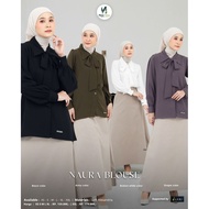 LAVINA SKIRT NAURA BLOUSE NEW STEEP Black Army GRAPEBroken White, COOL, SOFT, ORIGINAL MATERIAL