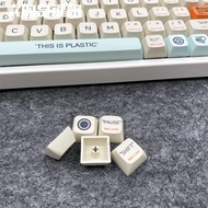 Retro Plastic Keycap XDA Height Sublimation PBT Mechanical Keyboard ikbc104 98 87 68 64 108