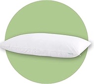 IMBLOO Tencel Waterproof Pillow Protector- Body Size Cooling Pillow Covers-Down Feather Proof Zippered Pillow Cases for Body Pillow-(1 Pack)