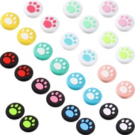 Cat Thumb Grips Caps Replacement Cat Claw Joystick Cap Silicone Cat Analog Stick Cover For PS5 PS4 PS3 PS2 Xbox 360 Xbox One Controllers