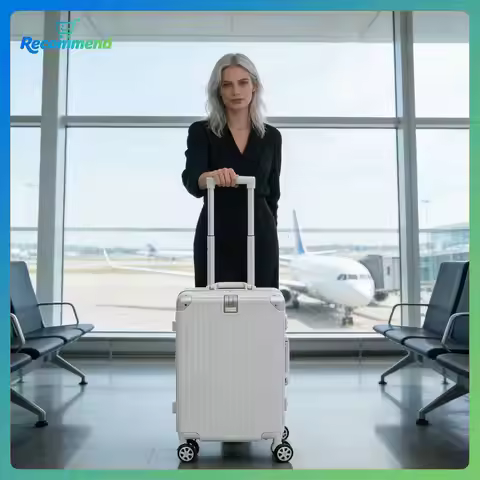 20 Inch Carry On Luggage 22x14x9 Inches Airline Approved, Hard Shell Suitcase, 360° Silent Spinner W