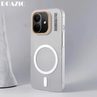 Luxury Slim Matte Half Transparent Phone Casing Compatible For 【Redmi Note 17 Pro 5G 】Magnetic Anti-