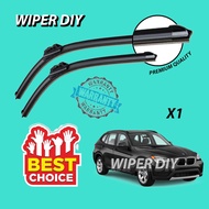 BMW X1 E84 2010 - 2015 Silicone Wiper Blade Windscreen Viper Pengelap Kereta