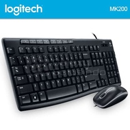 Logitech MK200 Media Combo USB Keyboard Mouse