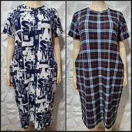 4XL-5XL Plus Size Maxi Penguin Dress