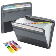 With 13 Pockets Expandable Divider A4 Paper Large Expansion Folder Expansion File Manager
