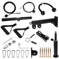 [Local Delivery]Cable Pulley System Gym LAT Pull Down Machine Cable Pulley Attachment for Home Gym W