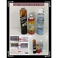 buih pencuci aircond rumah kereta plastik airconditioner foam spray cleaner car home foaming evapora