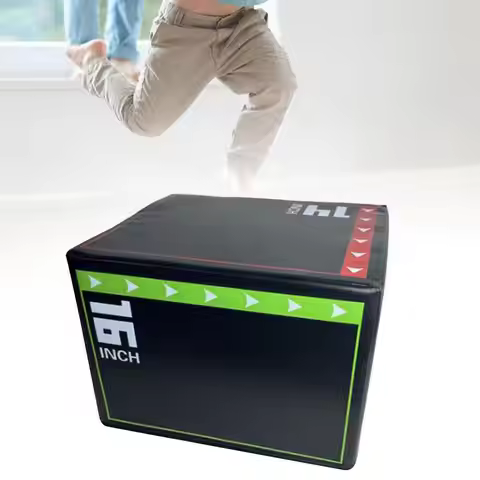 3 in 1 Plyometric Jumping Box Portable Plyo Box Home Gym Conditioning Strength Training Plyo Case fo