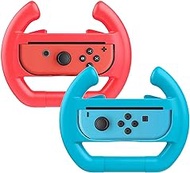 Numskull Steering Wheels for Nintendo Switch Joy-Con, Racing Wheels for Mario Kart 8 Deluxe (Pack of 2) (Nintendo Switch)