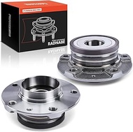Frankberg 2 x Wheel Hub Wheel Bearing Kit Rear Axle Compatible with C5 III RD Break RW TD C6 TD 407 