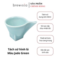 Brewista ceramic coffee cup – leaf shape (1 piece)
