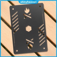 Camping IGT Table Board Aluminum Alloy Outdoor Stove Furnace Board Camping Stove Table Plate for Sno