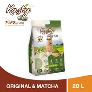 Kasty Play Tofu Litter ทรายแมวเต้าหู้ธรรมชาติ สูตร Original & Matcha (ชนิดแท่ง) ไร้ฝุ่น จับตัวเป็นก้