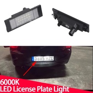 2PCS LED Car License Number Plate Light For BMW E81 E87 F21 E63 E64 F06 F12 F13 M6 Z4 E85 E86 E89 Mi