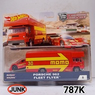 Hot Wheels Car Culture Team Transport Porsche 962 Fleet Flyer Momo