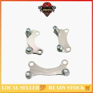 BRACKET DISC BRAKE PLATE YAMAHA LC135 SRL110 SRL115 Y125Z Y15ZR 267MM 298MM