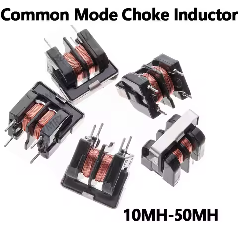 5PCS 20mH 20mH Common Mode Choke Inductor For Filter Pitch 20mH 30mH 40mH 40mH 50mH UU9.8 30mH 10mH