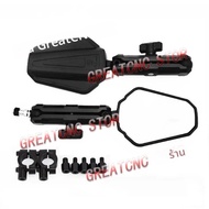 พับกระจกมองหลังรถจักรยานยนต์ Off Road Adv กระจกมองข้างกว้างสําหรับ KTM 390 Duke 790 890 Adventure R