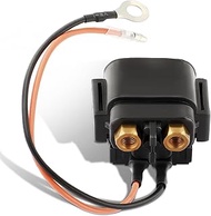 AUTOKAY Starter Relay Solenoid Fits for Yamaha Outboards 68V-8194A-00-00