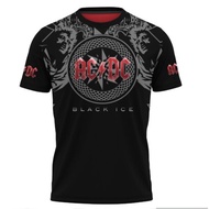 AC/DC Band Tshirt / Baju Microfiber Jersi / Jersey Sublimation / Tshirt Jersey