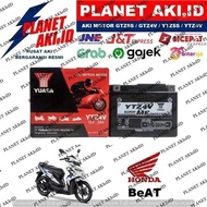 Aki Motor Honda Beat Ytz4V Yuasa Accu Kering Mf Hzp