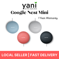 Google Nest Mini (2nd Generation) - Smart Bluetooth Speaker with Google Assistant - MY 3Pin