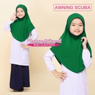 Tudung Sekolah Awning Scuba
